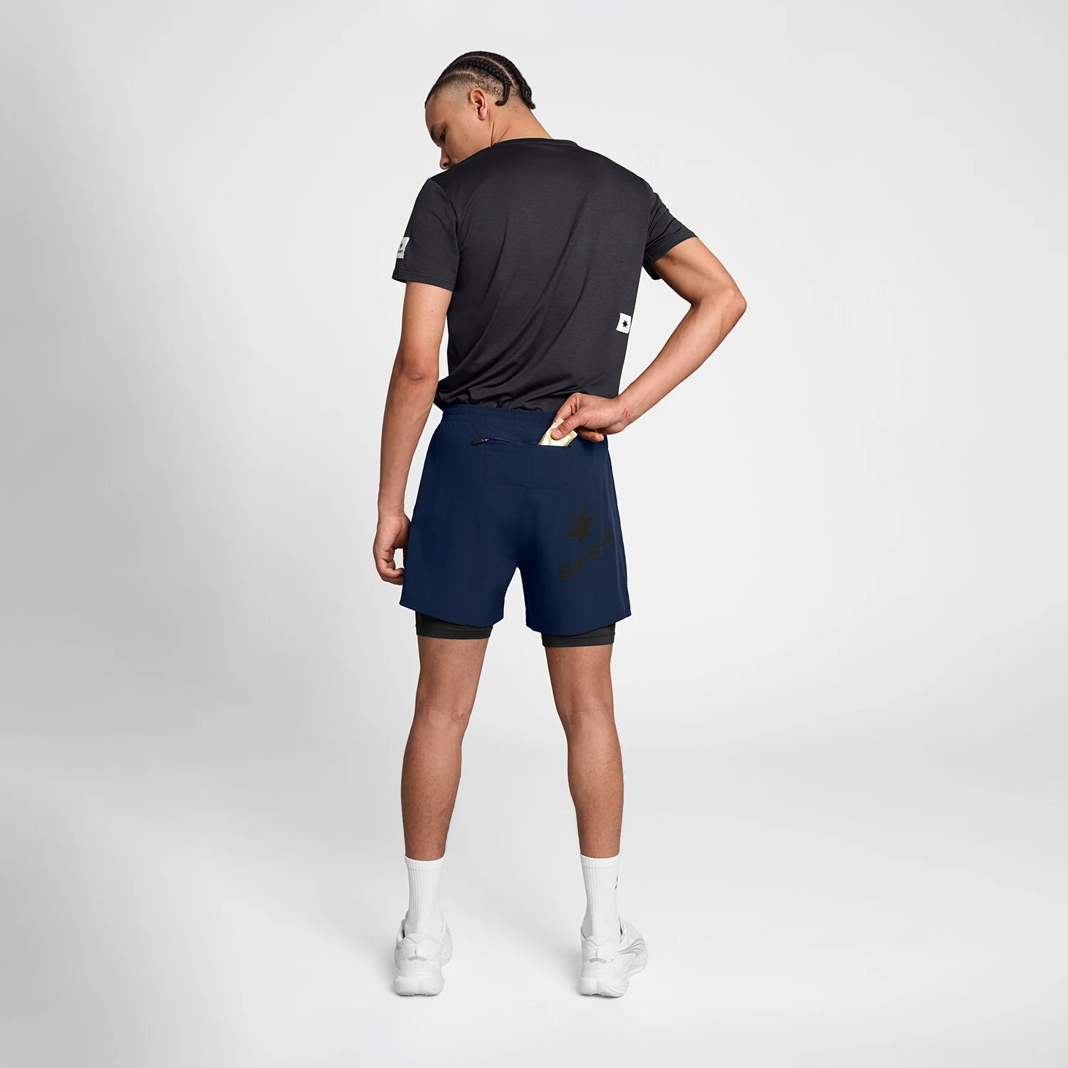 2 in 1 Pace Shorts 5'' - Image 3