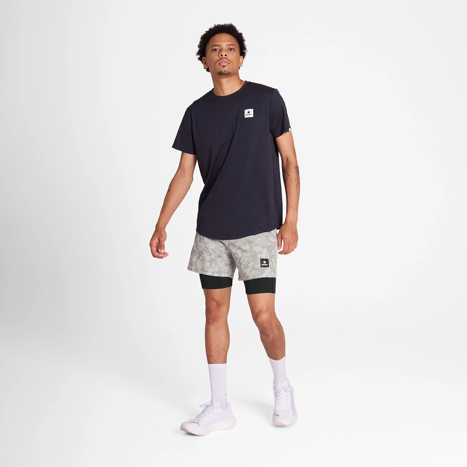 Camo Pace 2 in 1 Shorts 5'' - Image 4