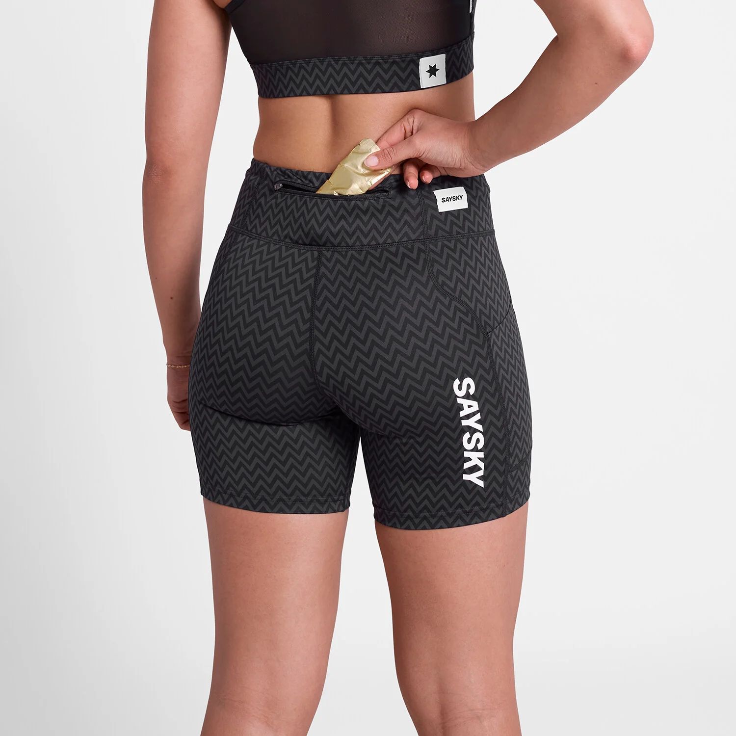 Zig Zag Combat+ Short Tights 7" - Image 3